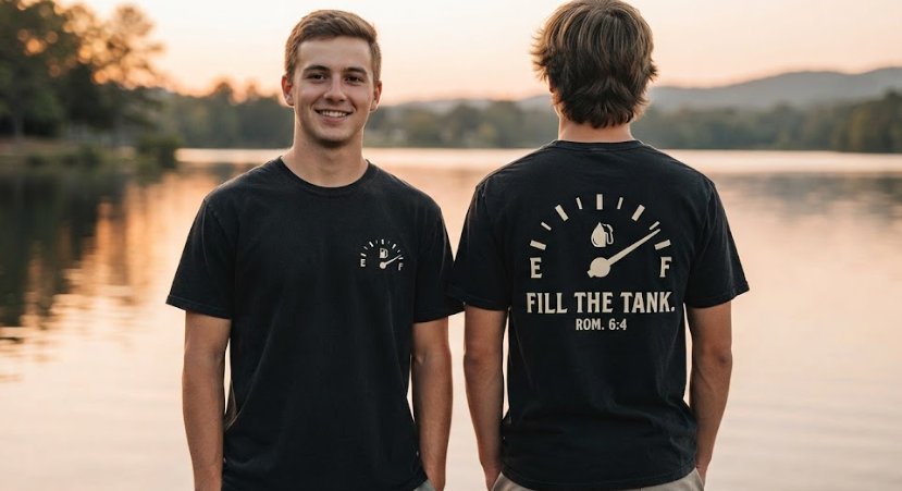 Fill the tank: frente y espalda